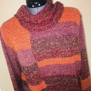 Sigrid Olsen Sport Cowl Neck Sweater  Medium